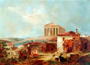 Acropoli di William James Muller, 1839
