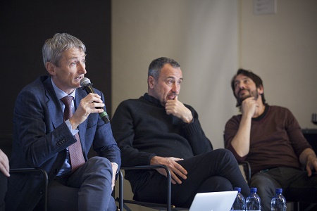 Pier Francesco Pinelli, Giorgio Barberio Corsetti, Marco Foschi