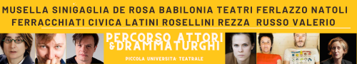 Banner Piccola Università teatrale